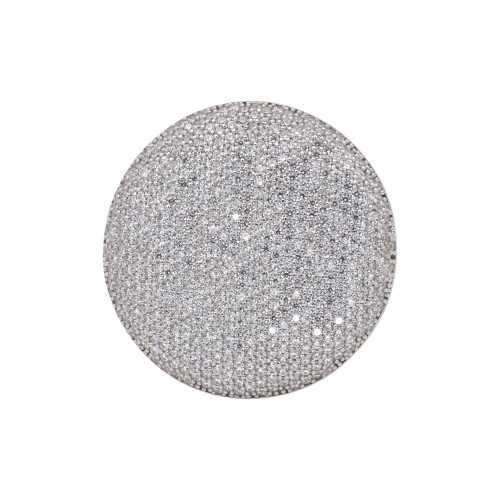 Серебряное кольцо с кубическим цирконием