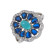 Кольцо из серебра с бирюзой