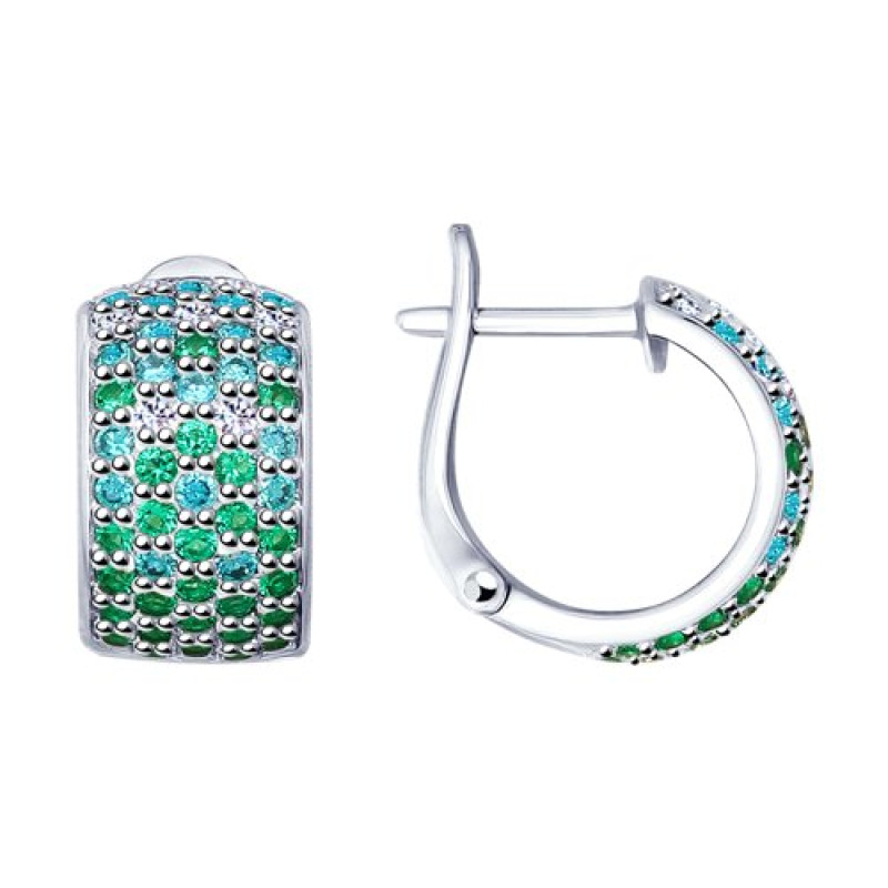 Комплект: серьги и кольцо