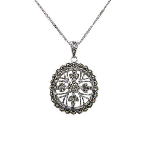 Комплект: серьги, кольцо и подвеска