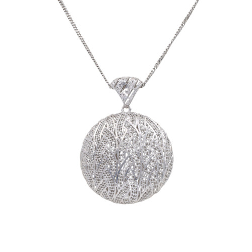 Комплект: серьги и подвеска