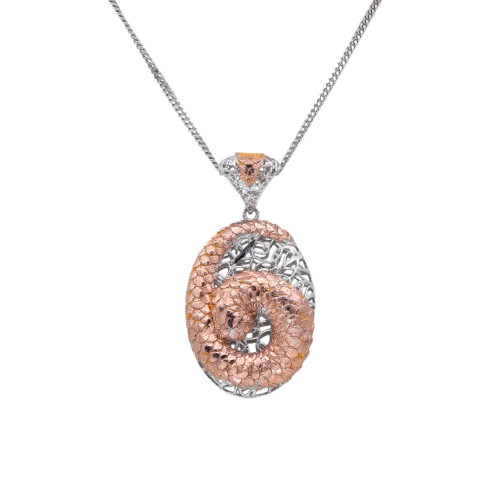 Комплект: серьги и подвеска