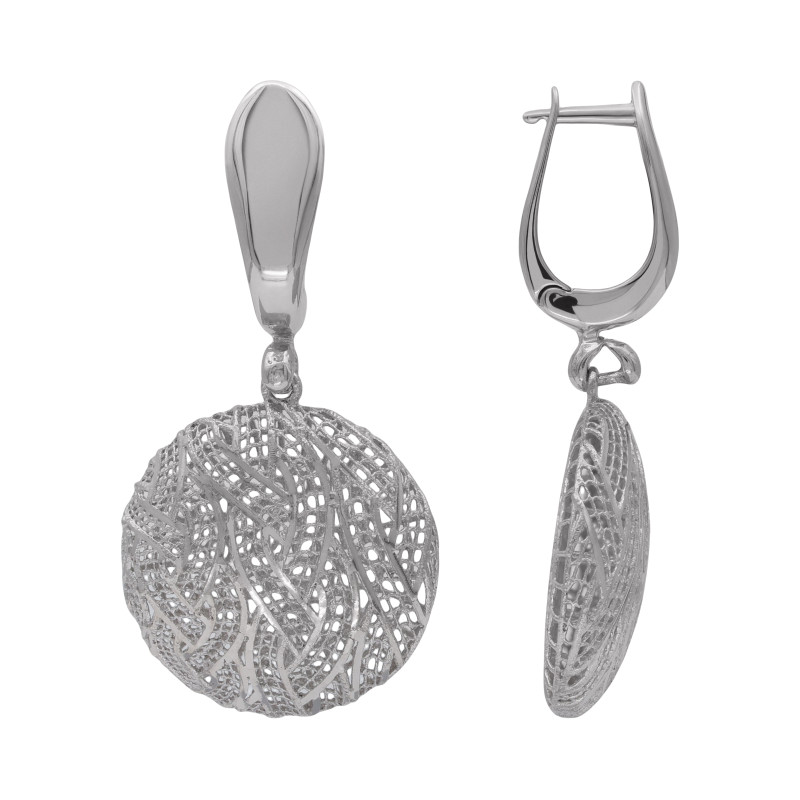 Серебряные серьги