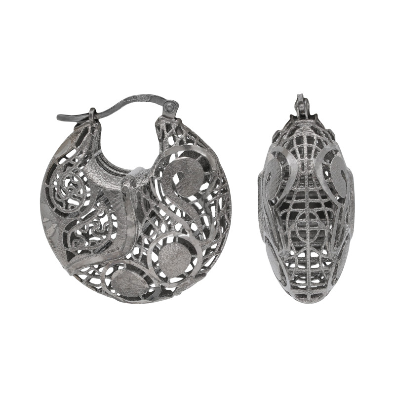 Серебряные серьги