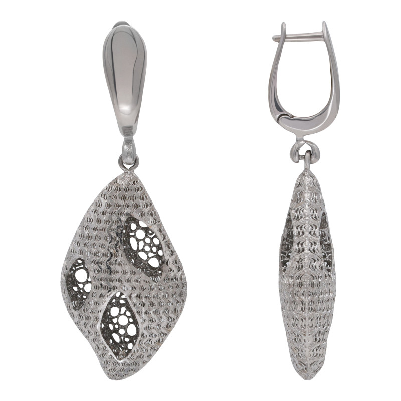 Серьги из серебра