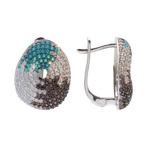 Комплект: серьги и кольцо