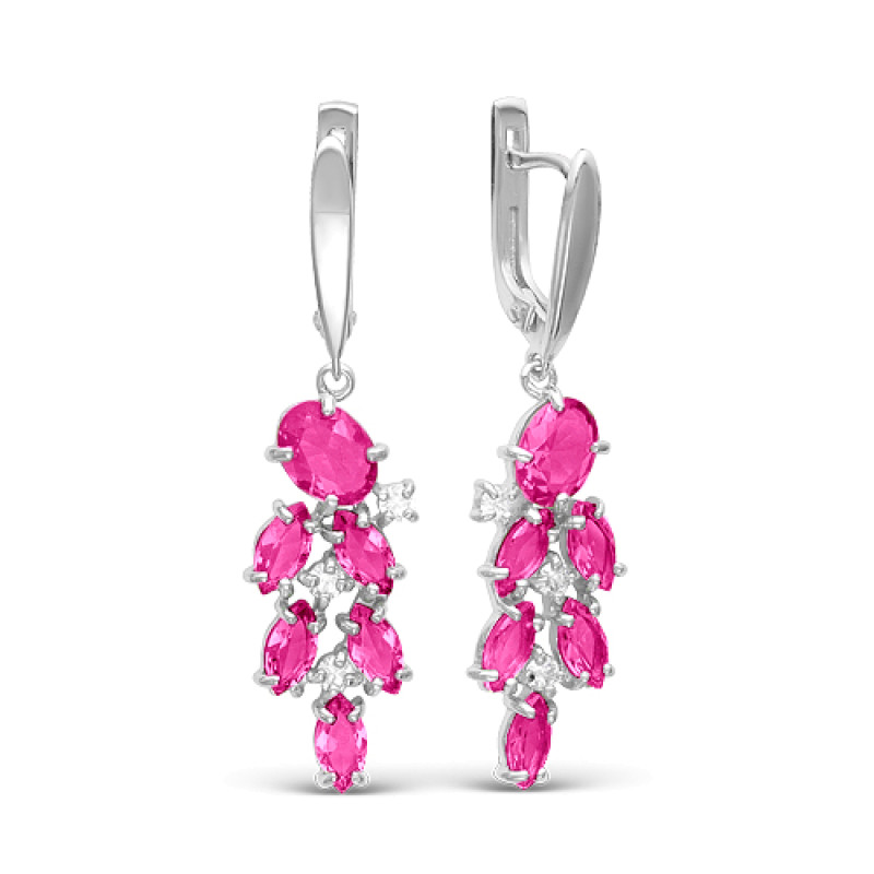 Комплект: серьги и кольцо