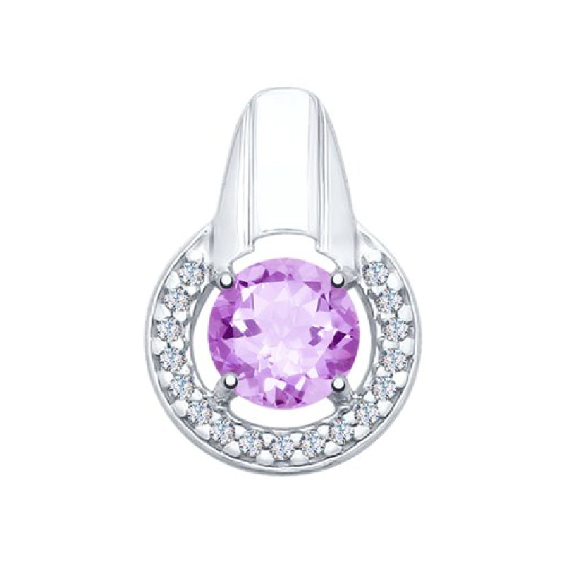 Комплект: серьги и подвеска