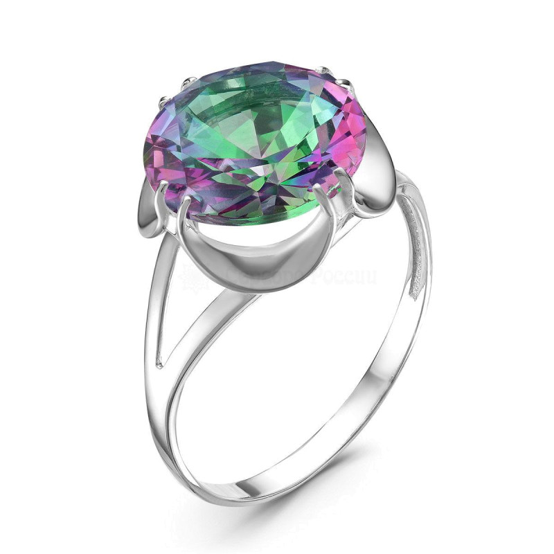 Кольцо с плавленным кварцем