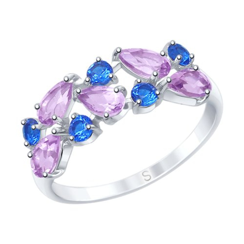 Комплект: серьги и кольцо