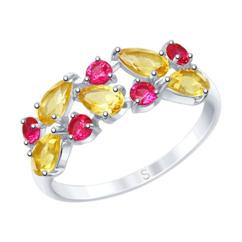 Комплект: серьги и кольцо