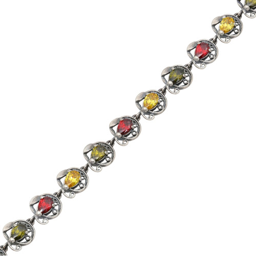 Браслет с фианитами