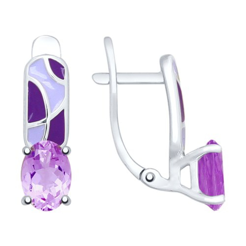 Комплект: серьги и кольцо