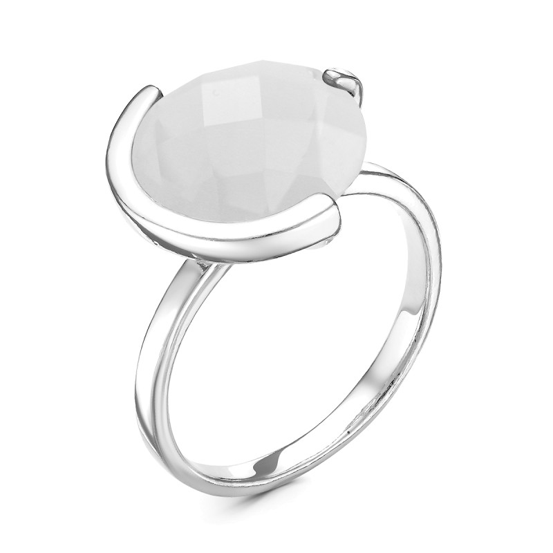 Кольцо с плавленным кварцем