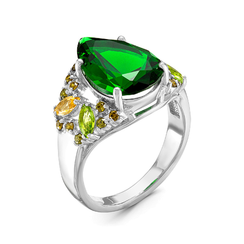 Комплект: серьги и кольцо