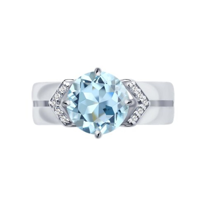 Комплект: серьги и кольцо