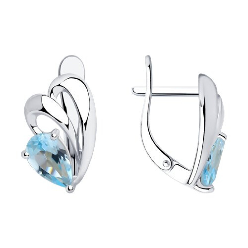 Комплект: серьги и кольцо