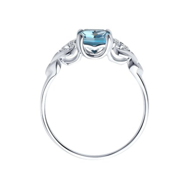 Комплект: серьги и кольцо