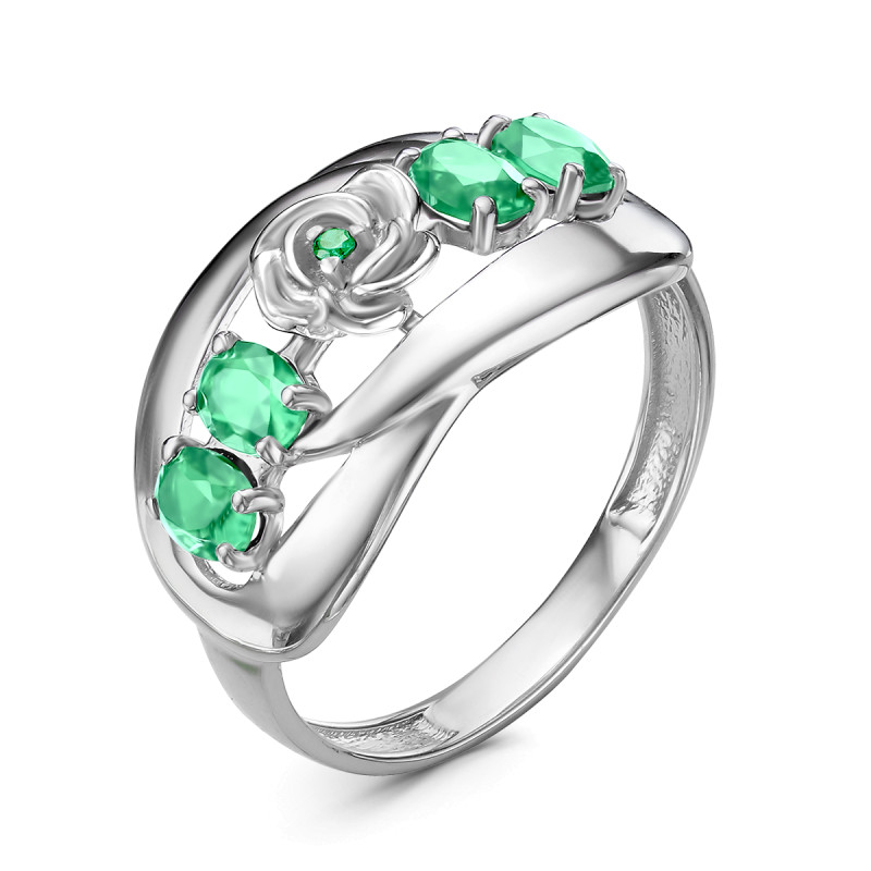 Комплект: серьги и кольцо