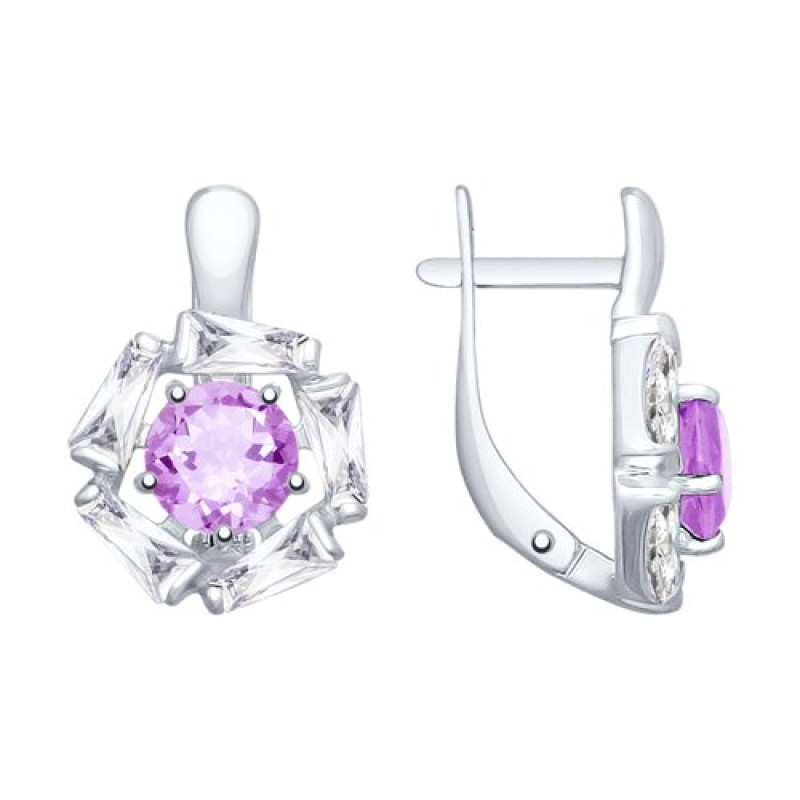 Комплект: серьги и кольцо