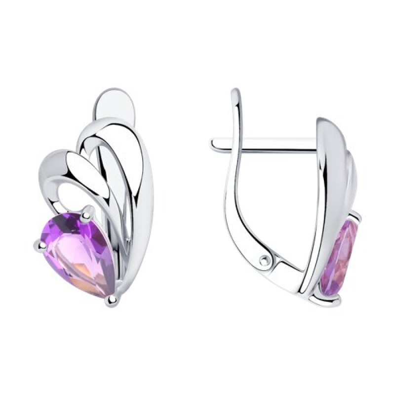 Комплект: серьги и кольцо