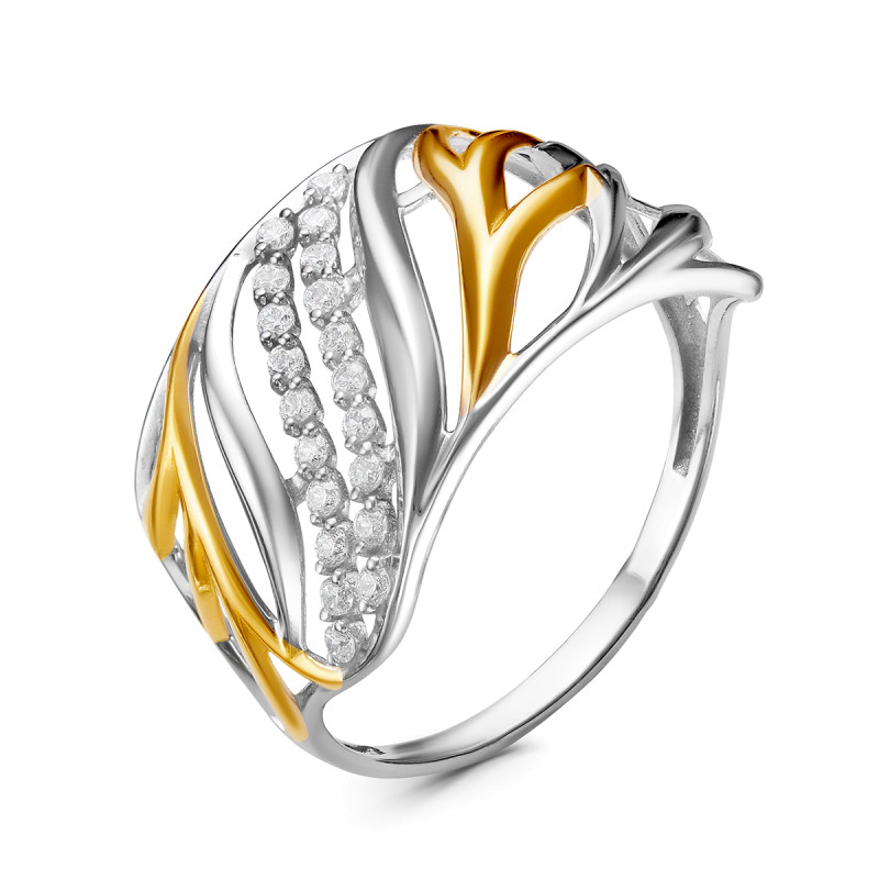 Комплект: серьги и кольцо