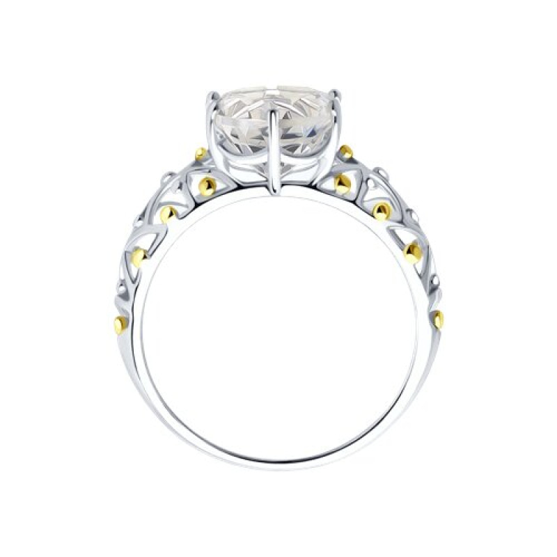 Комплект: серьги и кольцо