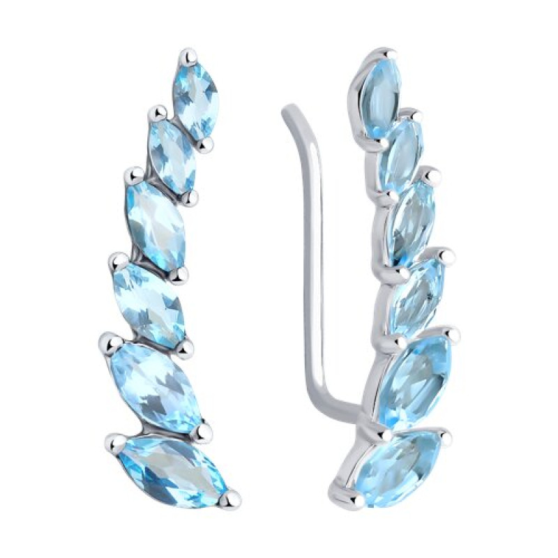 Комплект: серьги 2 пары