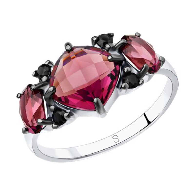 Комплект: серьги и кольцо