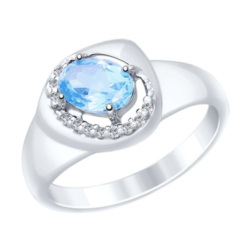 Комплект: серьги и кольцо