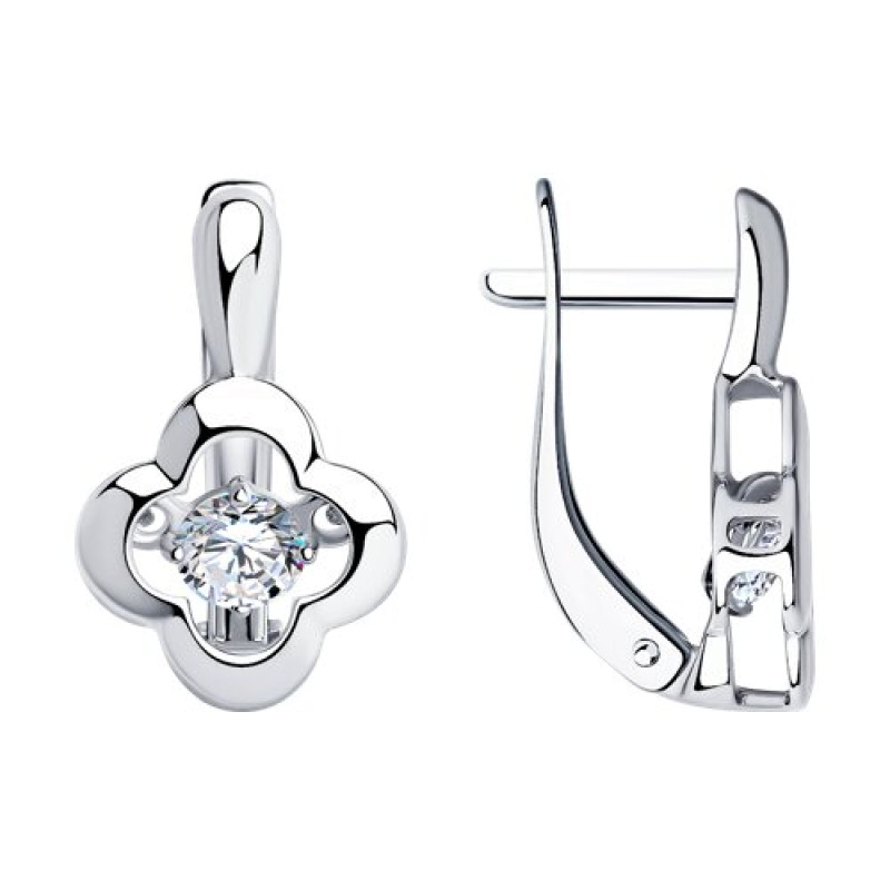 Комплект: серьги и подвеска