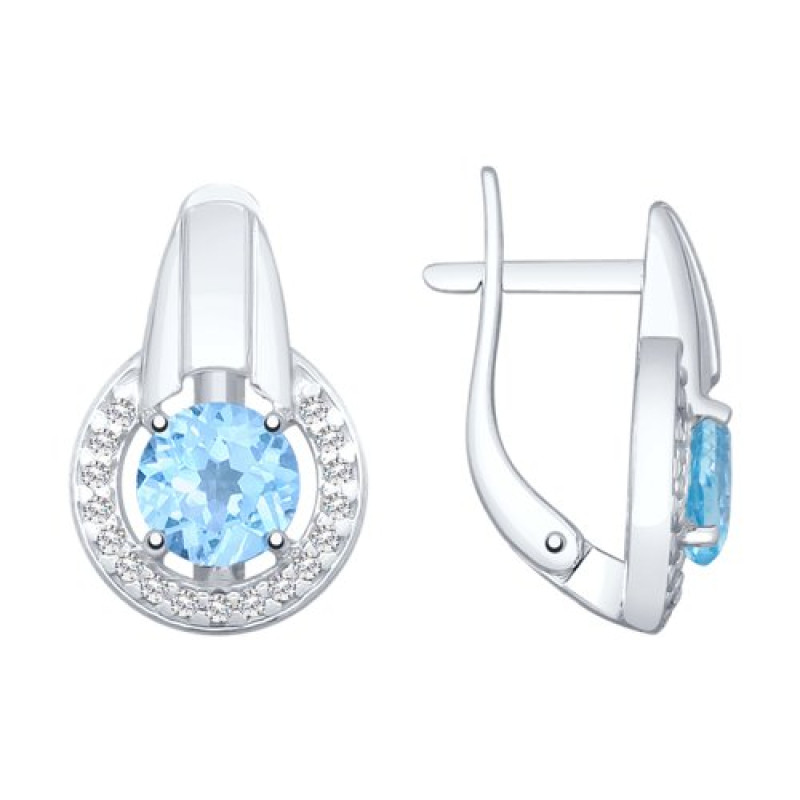 Комплект: серьги и кольцо