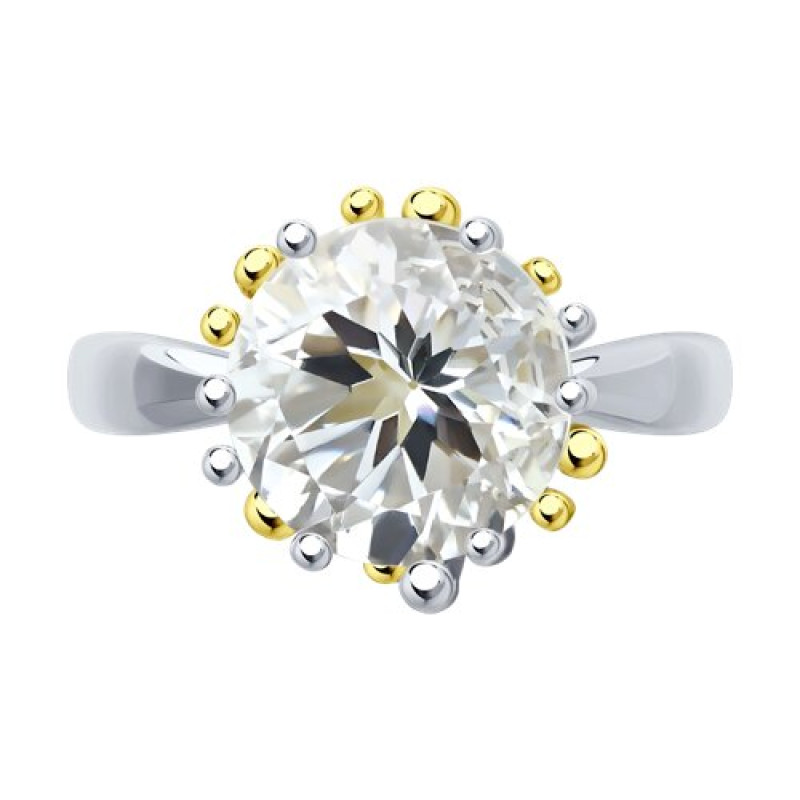 Комплект: серьги, кольцо и подвеска