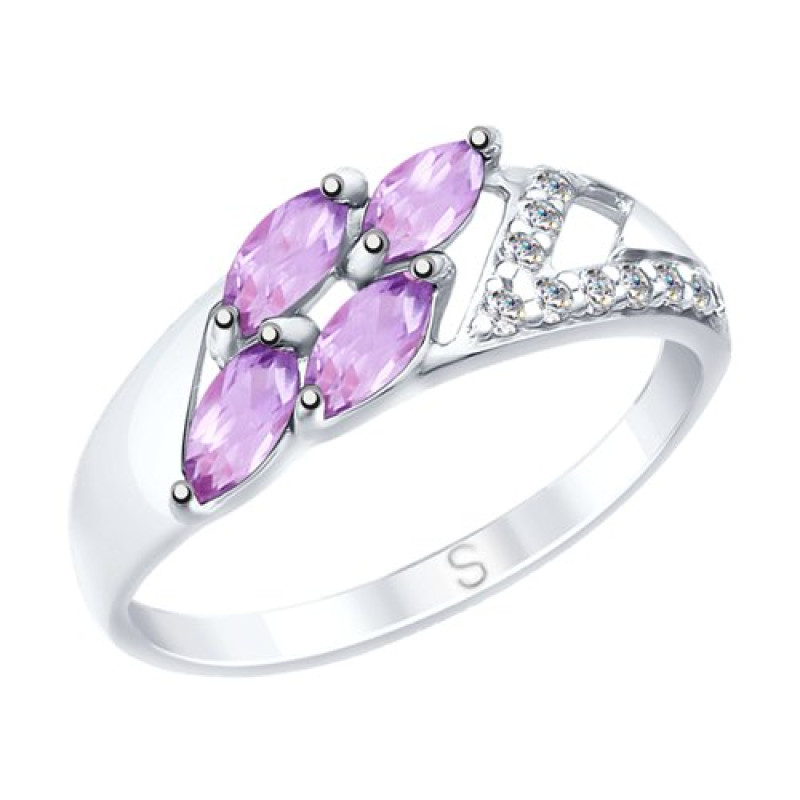 Комплект: серьги и кольцо