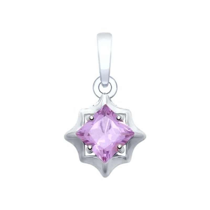 Комплект: серьги и подвеска