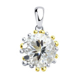 Подвеска с горным хрусталем