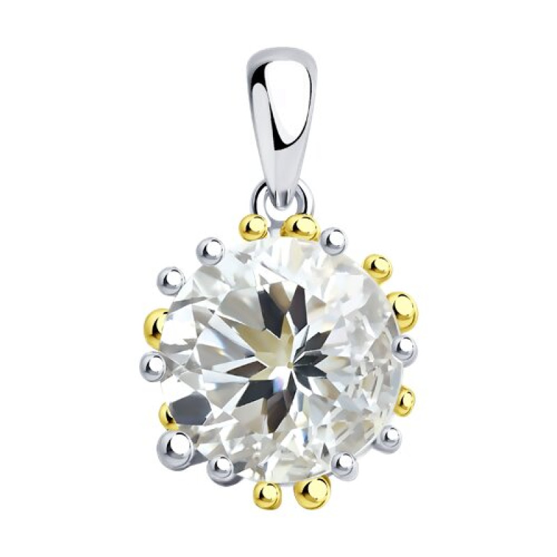 Комплект: серьги и подвеска