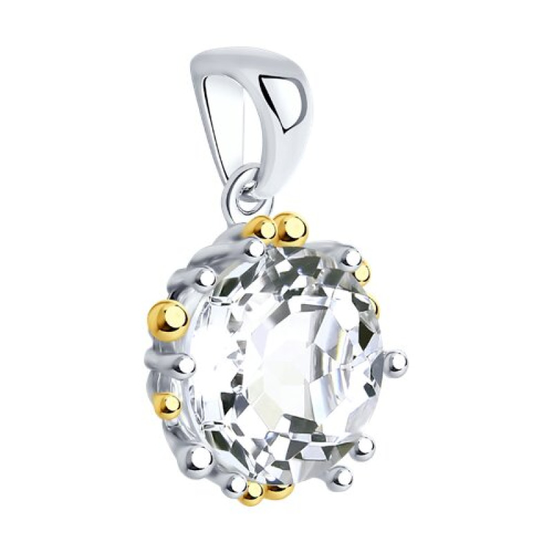 Комплект: серьги и подвеска