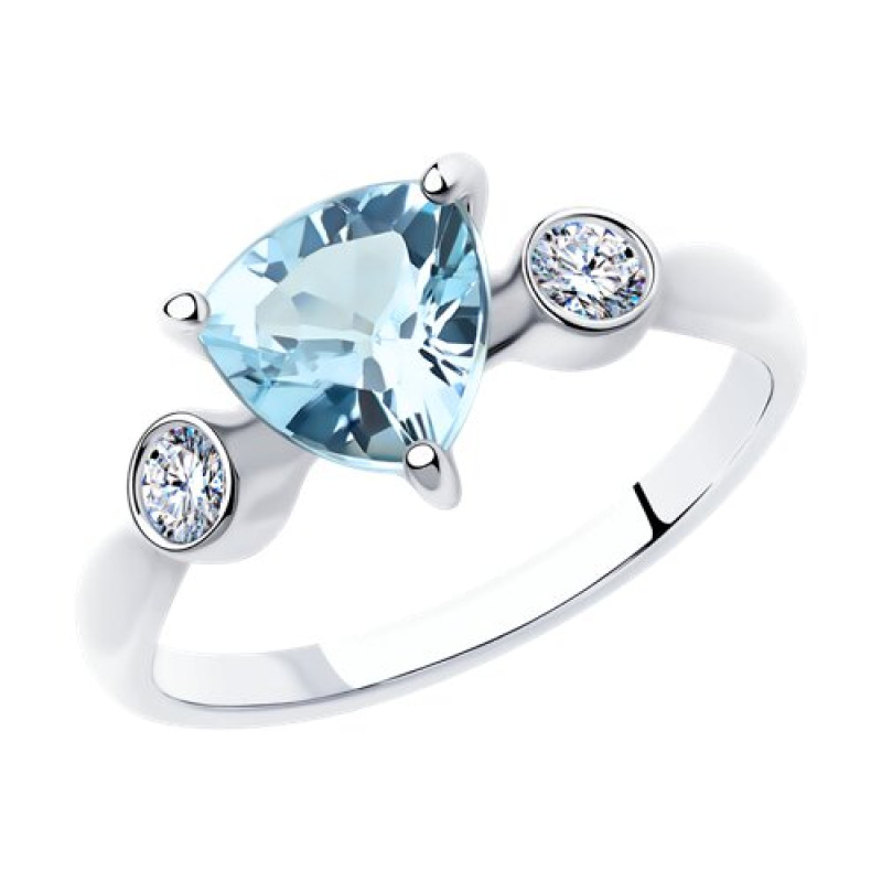 Комплект: серьги и кольцо