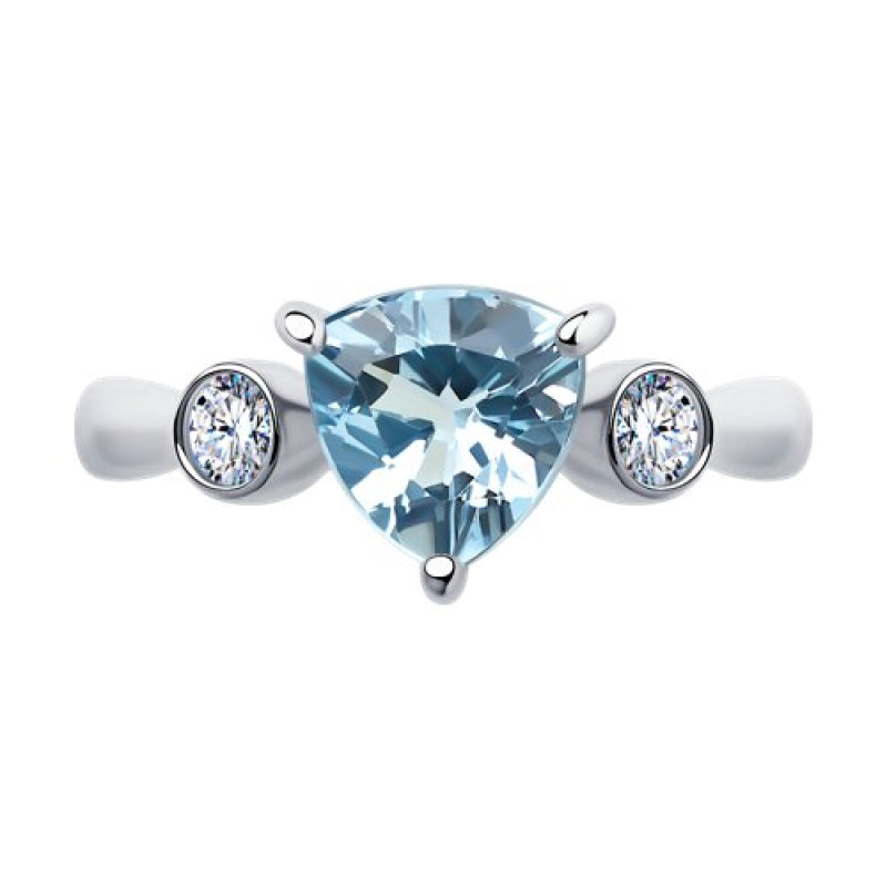 Комплект: серьги и кольцо