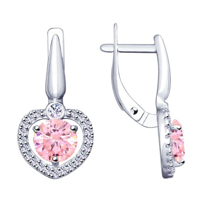 Комплект: серьги и подвеска