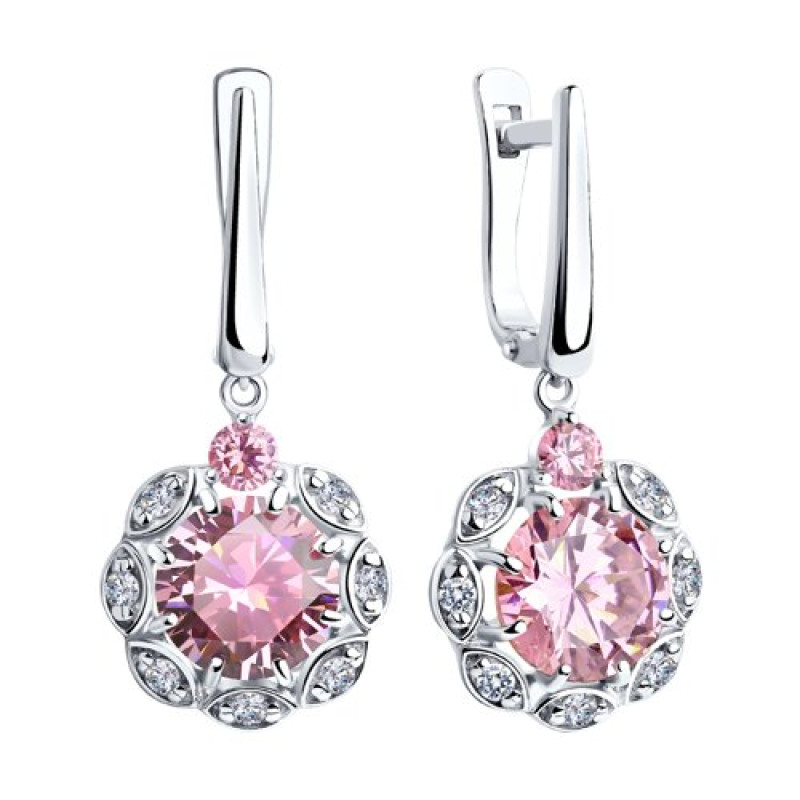 Комплект: серьги и подвеска