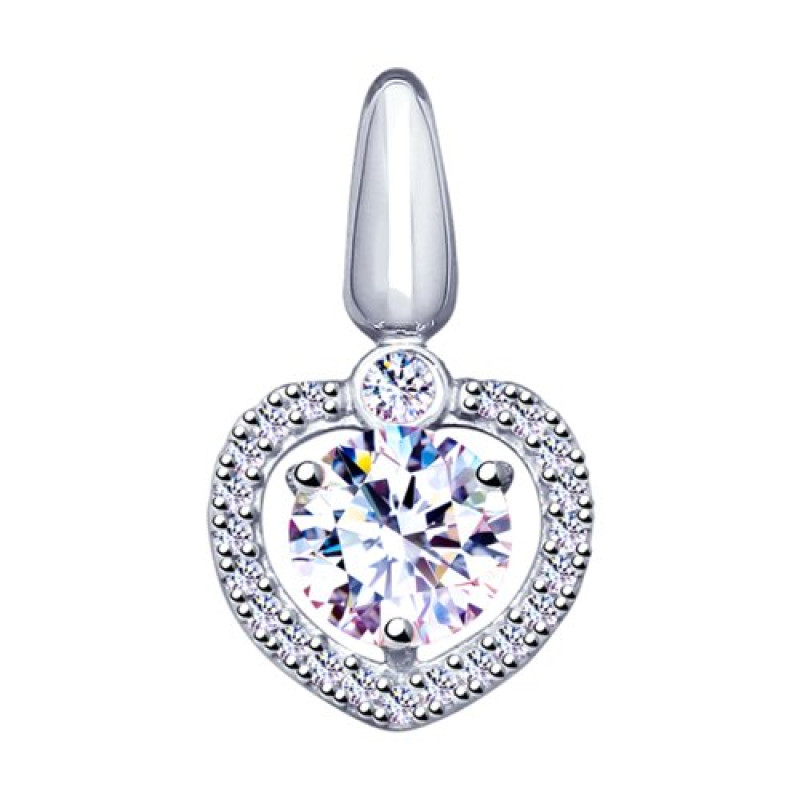 Комплект: серьги и подвеска