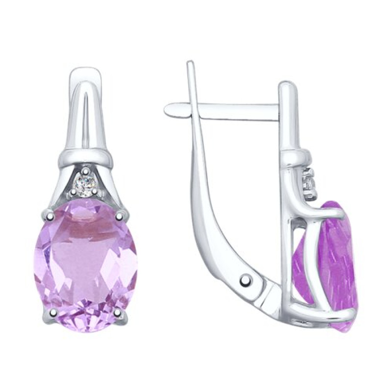 Комплект: серьги и кольцо