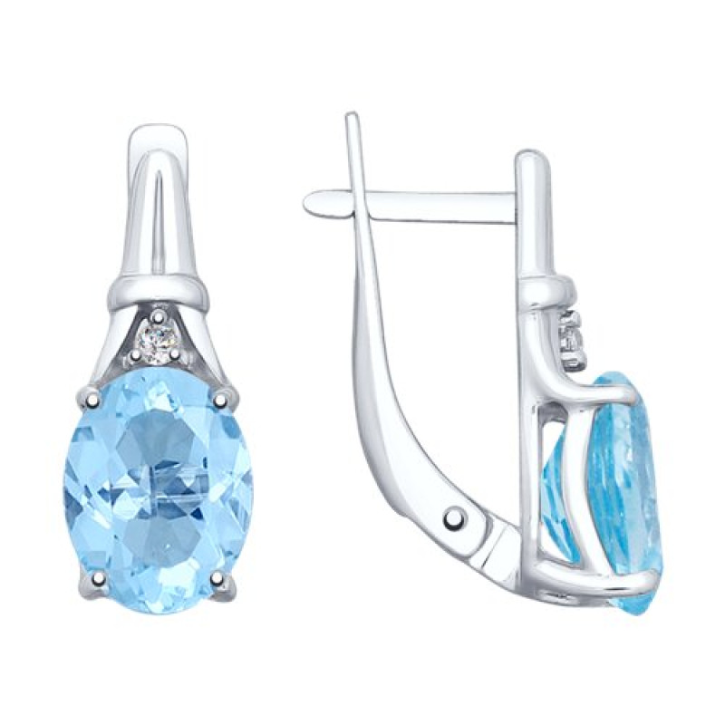 Комплект: серьги и кольцо