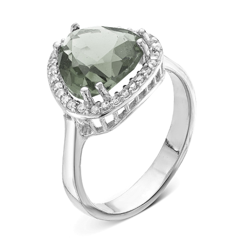 Комплект: серьги, кольцо и подвеска