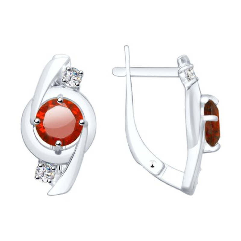 Комплект: серьги и кольцо