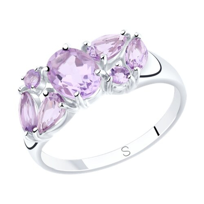 Комплект: серьги и кольцо