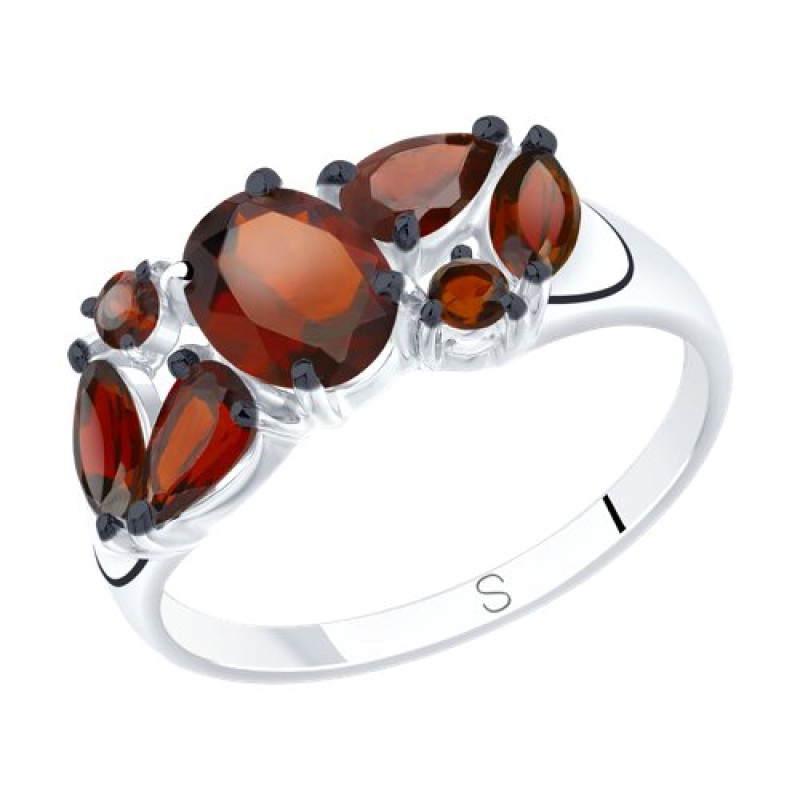 Комплект: серьги и кольцо