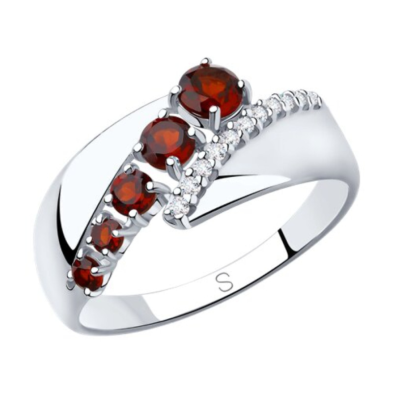 Комплект: серьги и кольцо